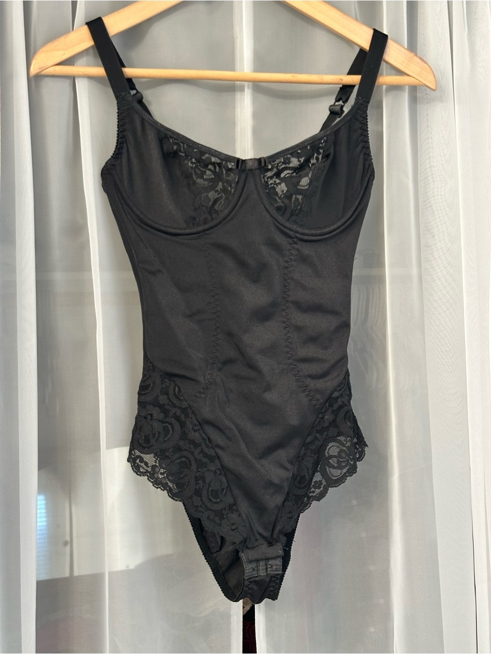 Vintage Victoria's Secret black bodysuit